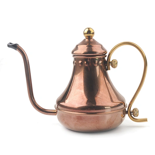 Hot popular new design Copper classic vintage coffee milk tea pot