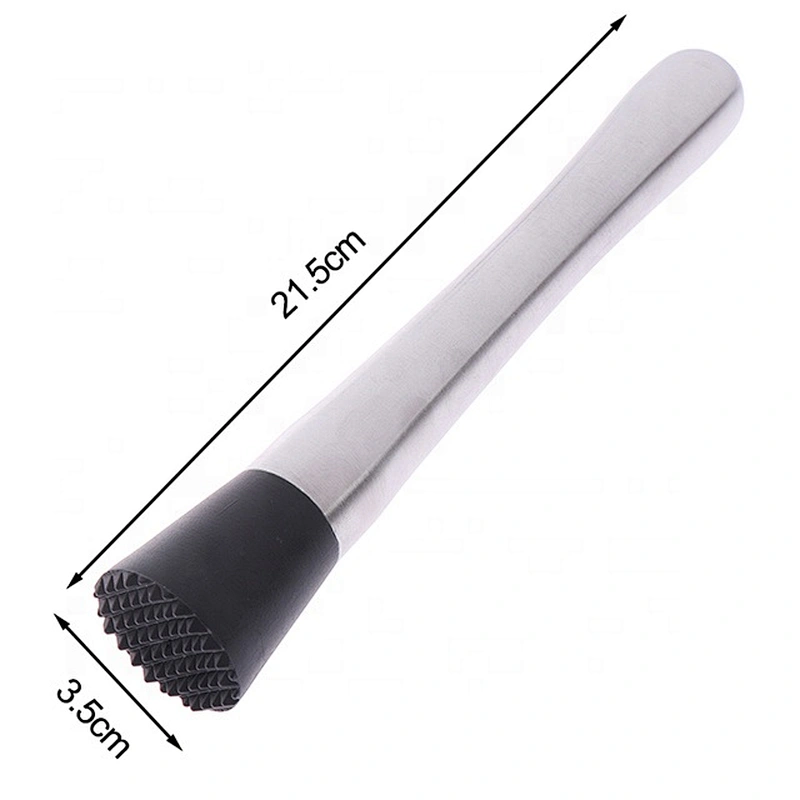 Home bar tool Stainless Steel Cocktail Ice Muddler Create Delicious Mojitos and Other Fruit Based Drinks