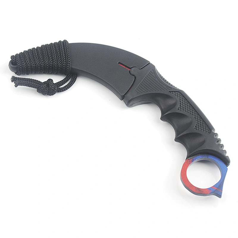 CS Shape Stainless Steel Blade Folding Pocket Knife with printing