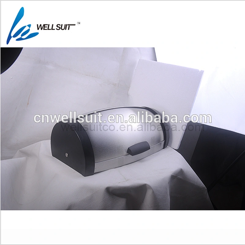 2019 hot sell stainless steel bread bin with PP for sale
