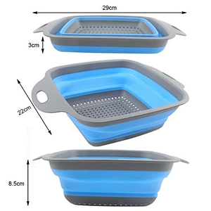 High quality and food grade  collapsible strainer/colander