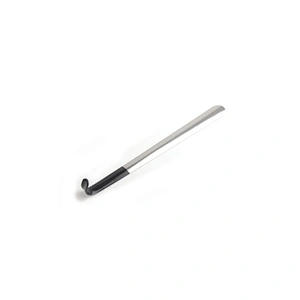 Amazon Hot Sale Novelty metal long stainless steel shoe horn with custom logo