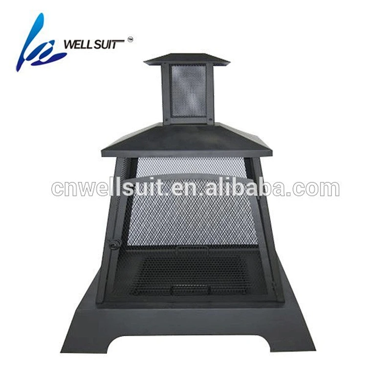 2019 new black cast iron fireplace fire pit for out door garden