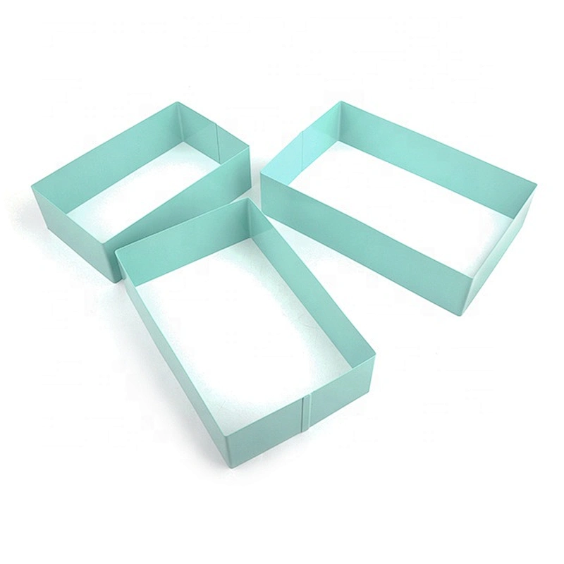 Durable new design hot selling  stainless steel rectangle cake mould