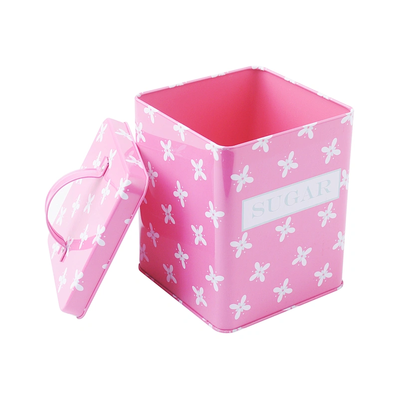 Wholesale Food Safe Square  Gift candy Tin Box