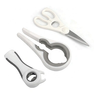 Hot sales bottle opener set scissor can opener for bar