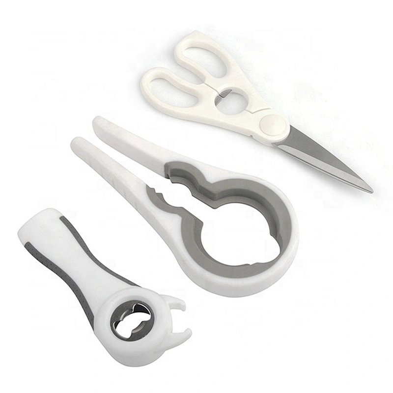Hot sales bottle opener set scissor can opener for bar