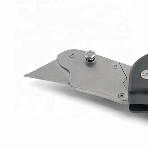 Professional Custom  ABS Handle Folding Pocket Utility Knife with Storage