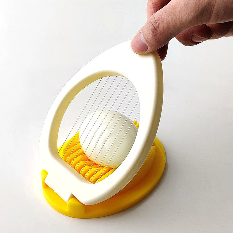 New design hot selling easy to use colorful egg slicer