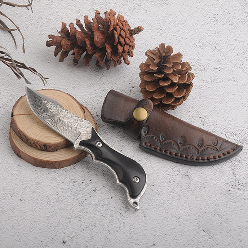 High Quality Folding Knife Damascus knife