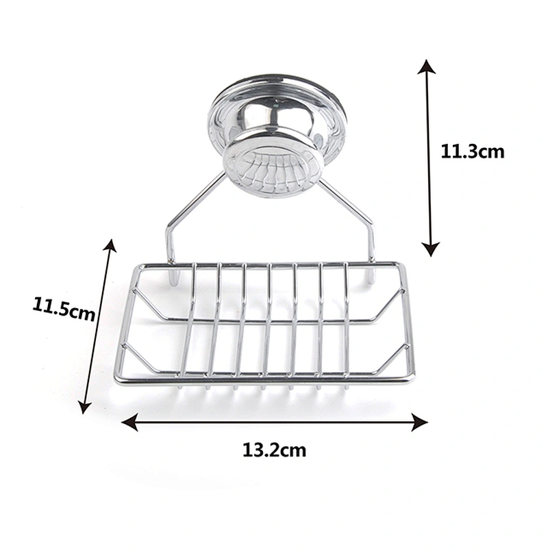 Wall Mounted Bathroom Drain Metal Soap Rack
