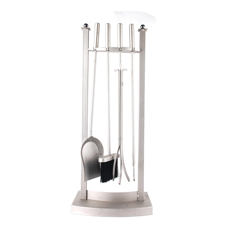 stainless steel handle and holder Fireplace Tools set fireplace accessory