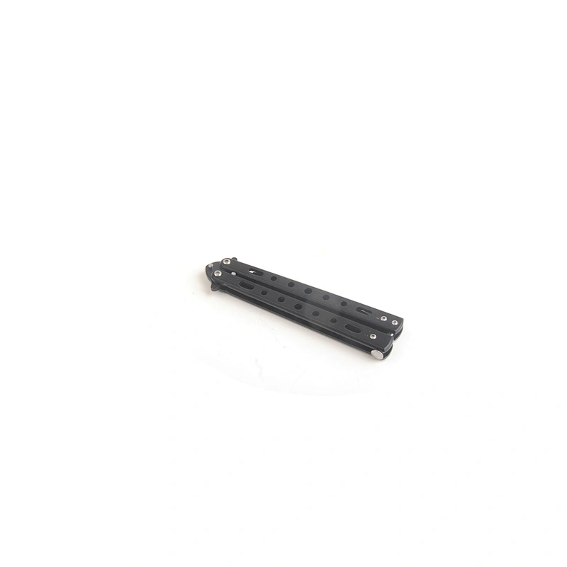 Muti Functional Metal Balisong Trainer Training Knife Security Tool