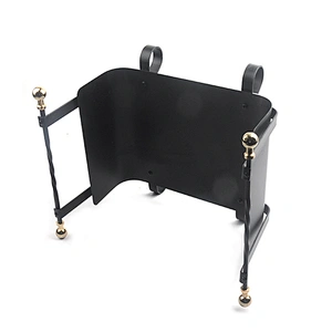 Black firewood cut wood rack holder Decorative Metal Outdoor Indoor Log Bin Storage for Fireplace set and Wood Stove