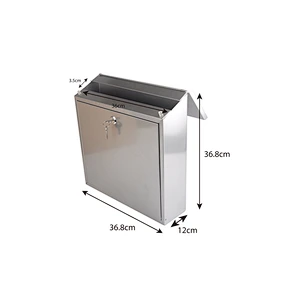 High quality stainless steel mailbox