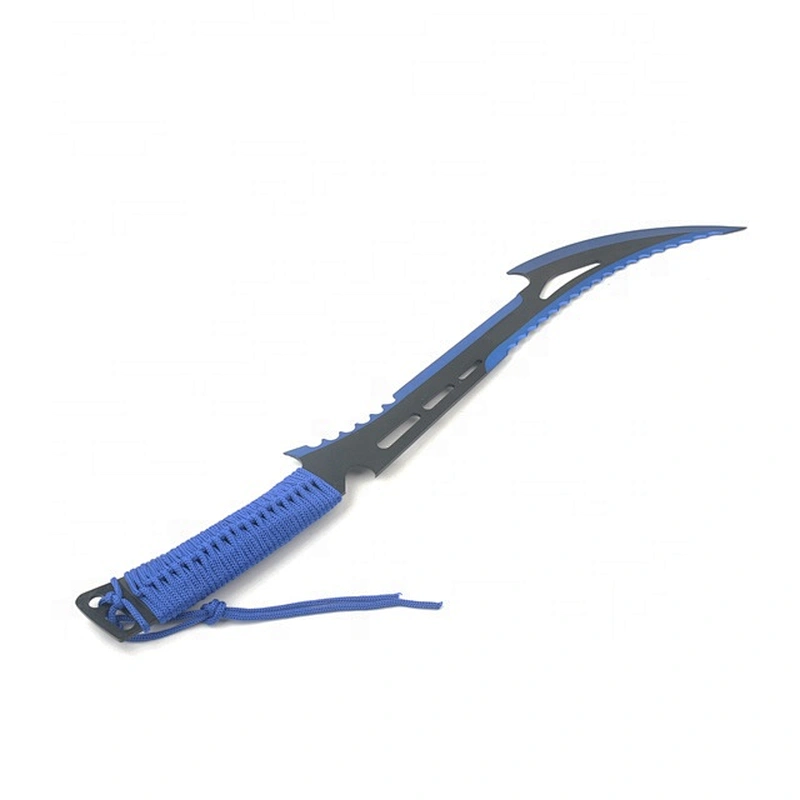 Customized design stainless steel outdoor survival matchet knife with sheath