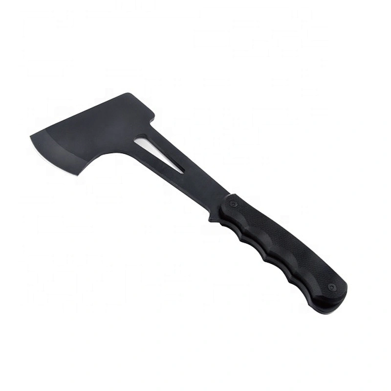28cm Soft Handle Stainless Steel Survival Camping Axe Outdoor Tool Hatchet with G10 handle