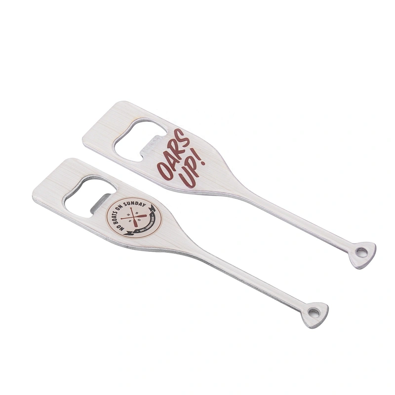Customized Wine Opener Wall Mount Key Wooden Handle Bar Beer Bottle Opener With Logo Printing
