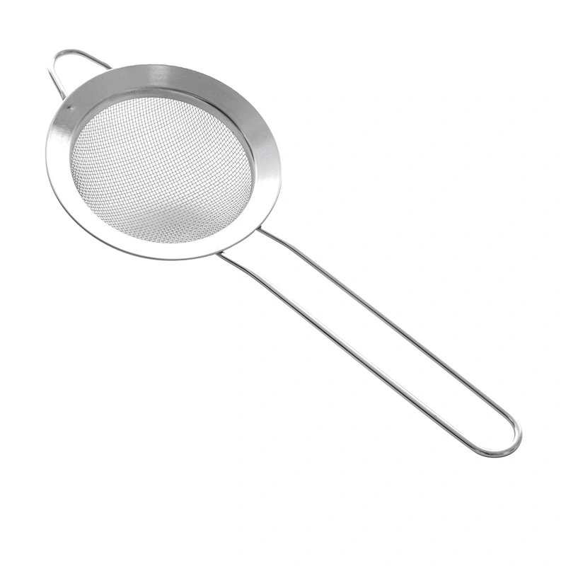 Food grade stainless steel fine mesh food Strainer frying cooking tools oil draining skimmer for kitchen cookware