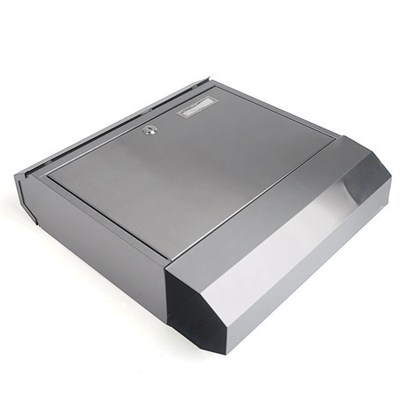 mailbox outdoor stainless steel mailbox wall mounted