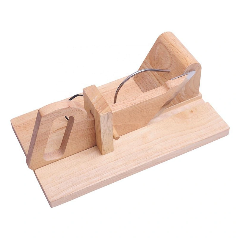 Hot selling food grade wood ham slicer  manual sausage Guillotine