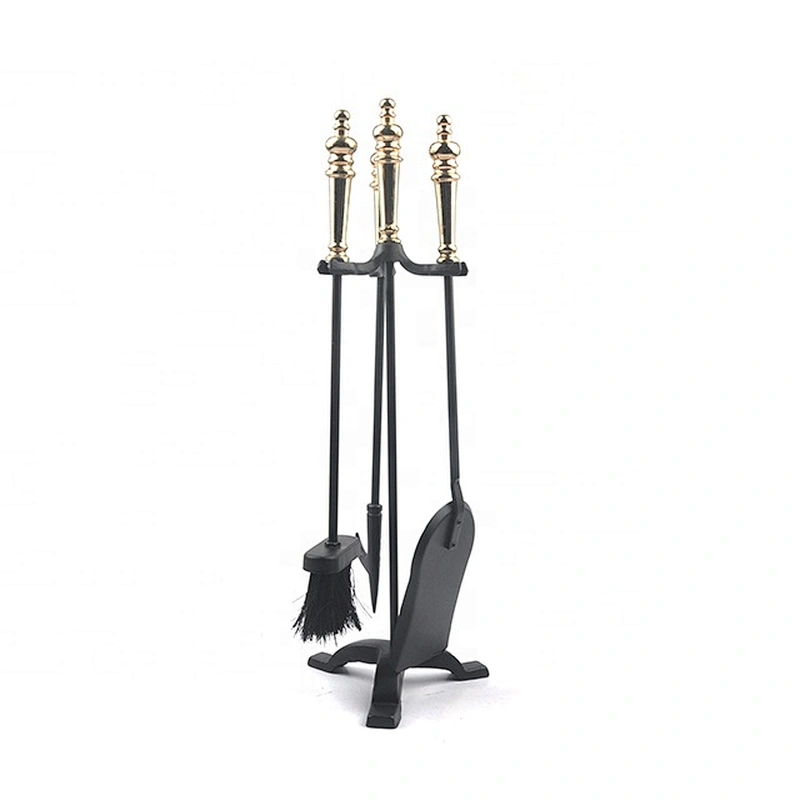 Fireside standing zinc alloy fireplace tools set for sale