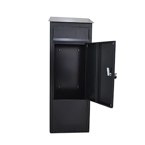 Hot selling letter box waterproof standing  parcel mailbox outdoor apartment mail box