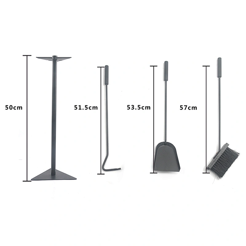 Durable wholesale  4 tool set decorative fireplace tools outdoors fireplace