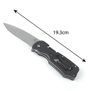 Hot multifunctional survival folding pocket knife