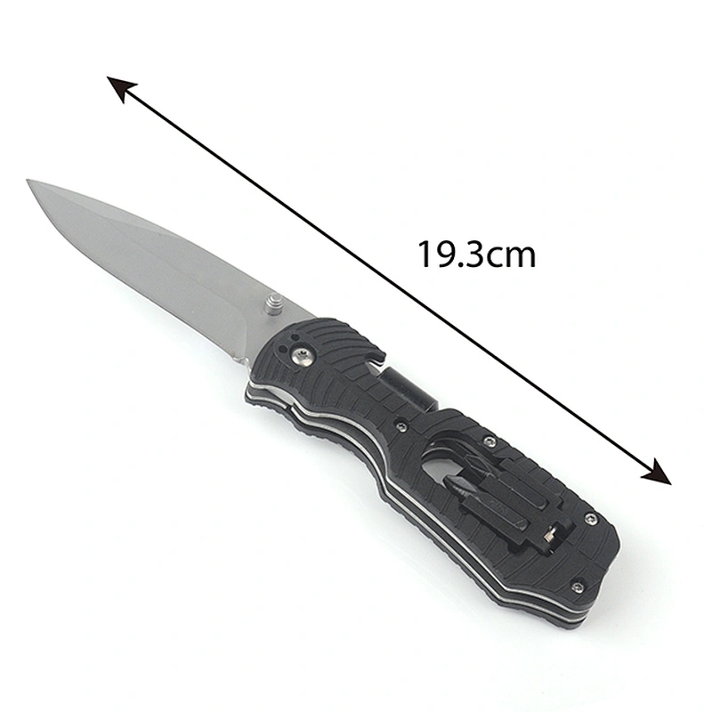 Hot multifunctional survival folding pocket knife
