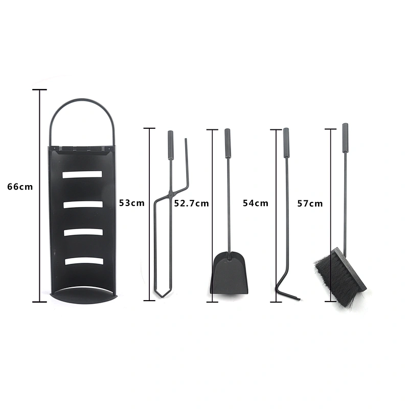 New arrival garden metal fireplace accessories cast iron modern fireplace tools