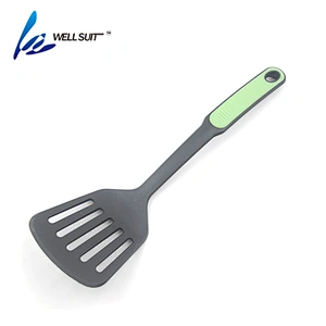 Best 7 piece colorful pink travel silicon kitchen utensil set silicone