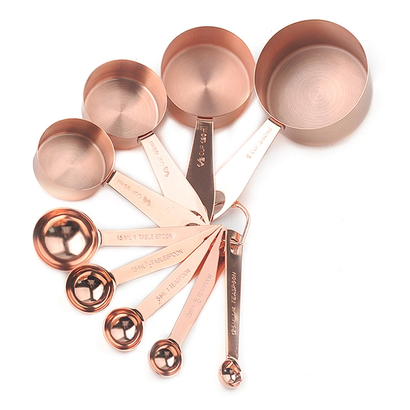 Copper plating measuring spoon measuring cup measuring jug