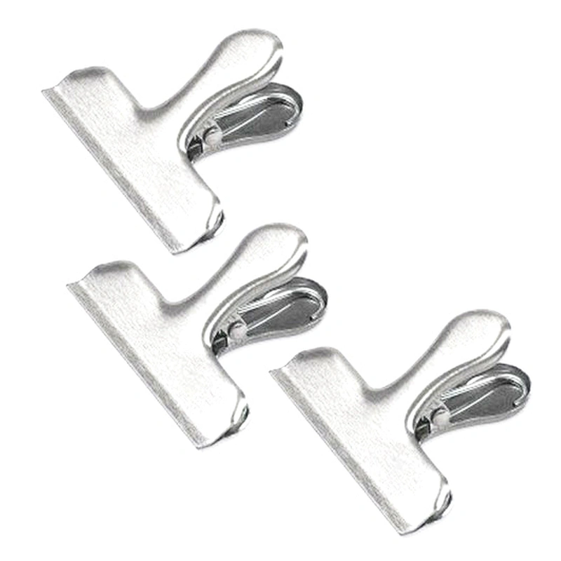 Hot selling good quality stainless steel hot food bag seal clip
