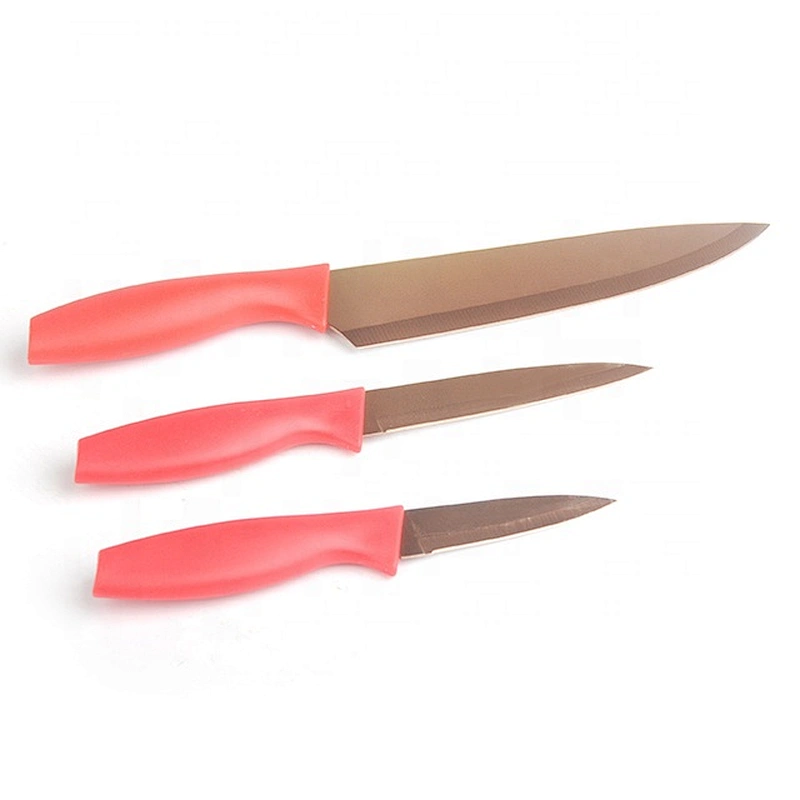 3pcs PP and Stainless steel multi-purpose kitchen knife