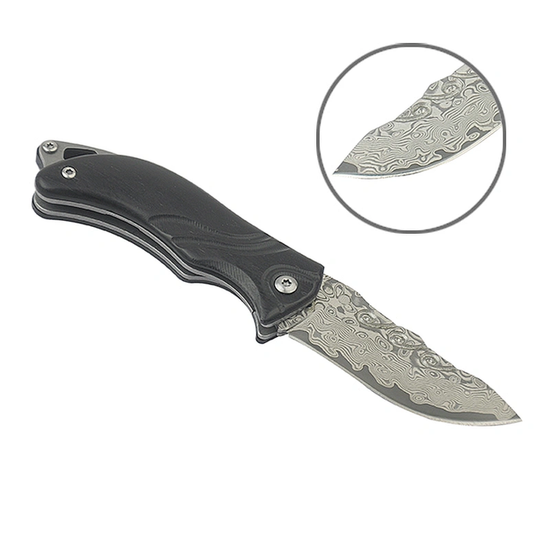 Custom Handmade Damascus Steel Hunting Knives