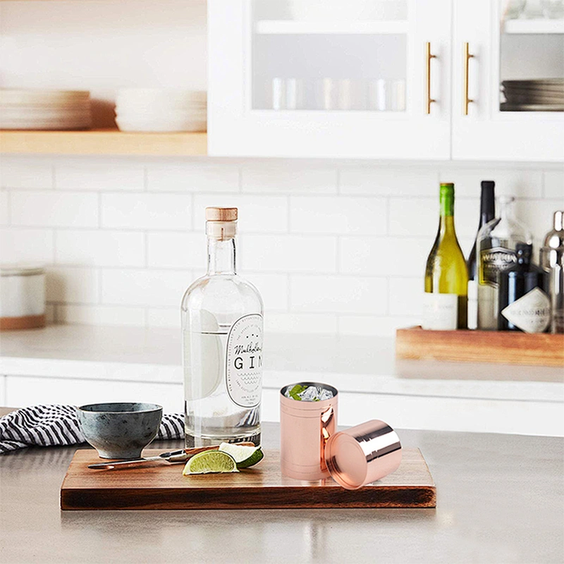 stainless steel measuring cocktail jigger