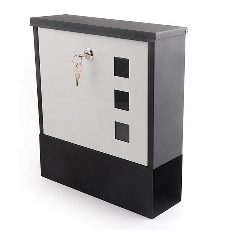 Post office box desgin metal mailbox outdoor