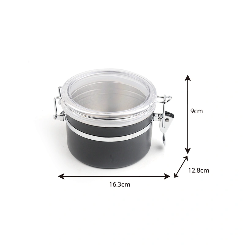 Coffee bean storage airtight stainless steel coffee canister