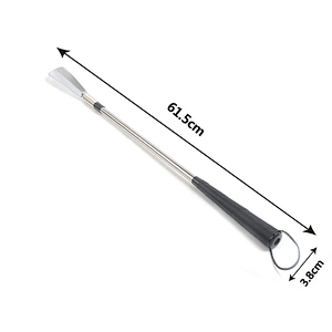 Long Handled Shoe Lifter with telescopic Spring Shoehorn