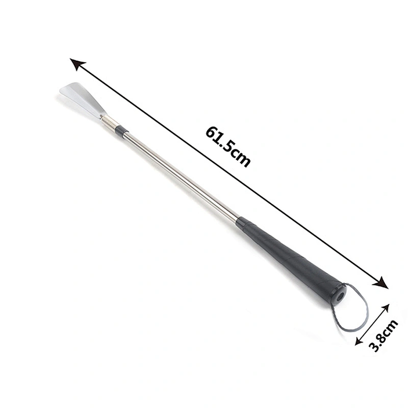 Long Handled Shoe Lifter with telescopic Spring Shoehorn