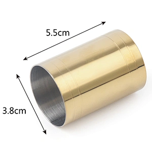 stainless steel measuring cocktail jigger