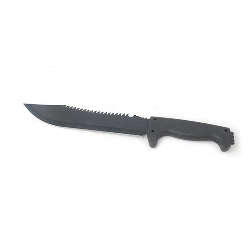 2 In 1 Stainless Steel Blade  Outdoor Knife Survival Machete with Saw