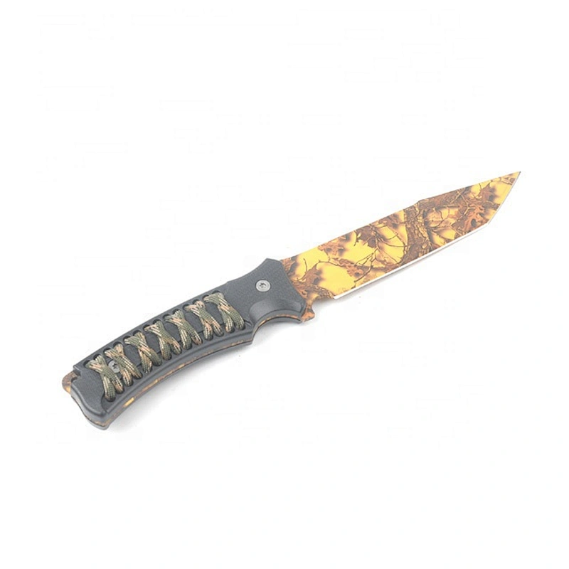 Customized Outdoor ABS Handle Design Stainless Steel Blade   Survival Knife