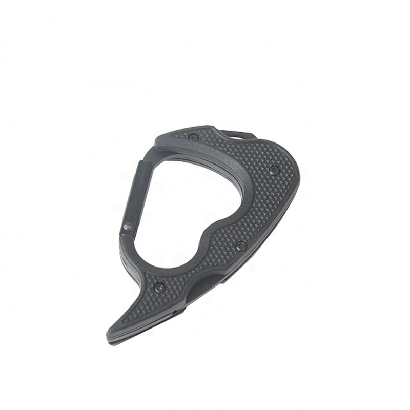 Hot multifunctional flashlight folding carabiner knife