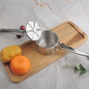 Economical hot selling  durable Stainless Steel potato press potato masher
