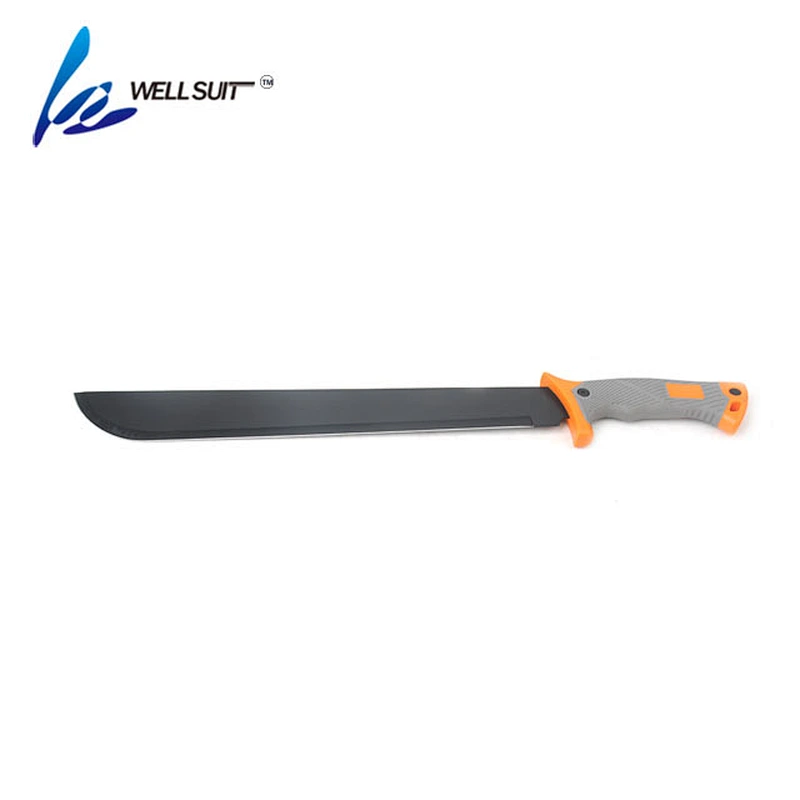 Steel machete blade with wooden handle/ matchet/cane knife/bush knife