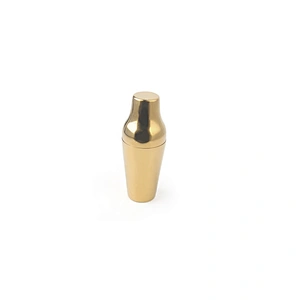 Professional stainless steel wine cocktail shaker rose gold plated