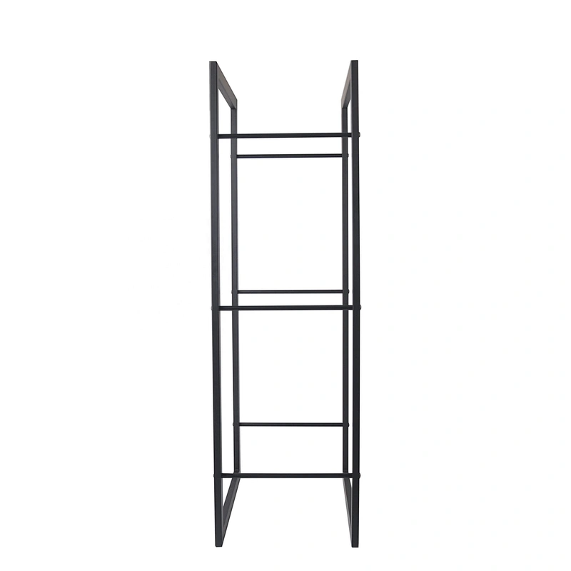 Hot selling metal with black powder coating Large size log holder