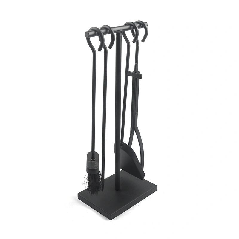 Durable fireplace  accessories wholesale color coating  fireplace tools 4pcs set for outdoor